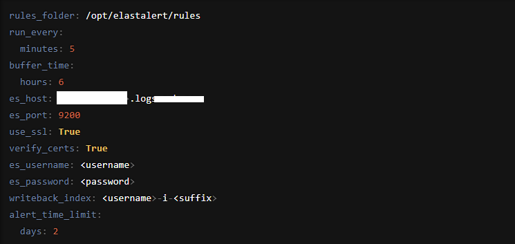 elastalert Rule